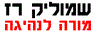 לוגו של שמוליק רז-מורה לנהיגה שמוליק רז-מורה לנהיגה - תמונת לוגו