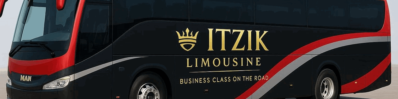 איציק לימוזין הסעות באוטובוס v.i.p - תמונה ראשית איציק לימוזין הסעות באוטובוס v.i.p - תמונה ראשית