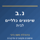 נ.ב שיפוצים כלליים לבית באשקלון