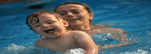 שחיית תינוקות - חוג שחייה לגיל הרך - תמונת המחשה