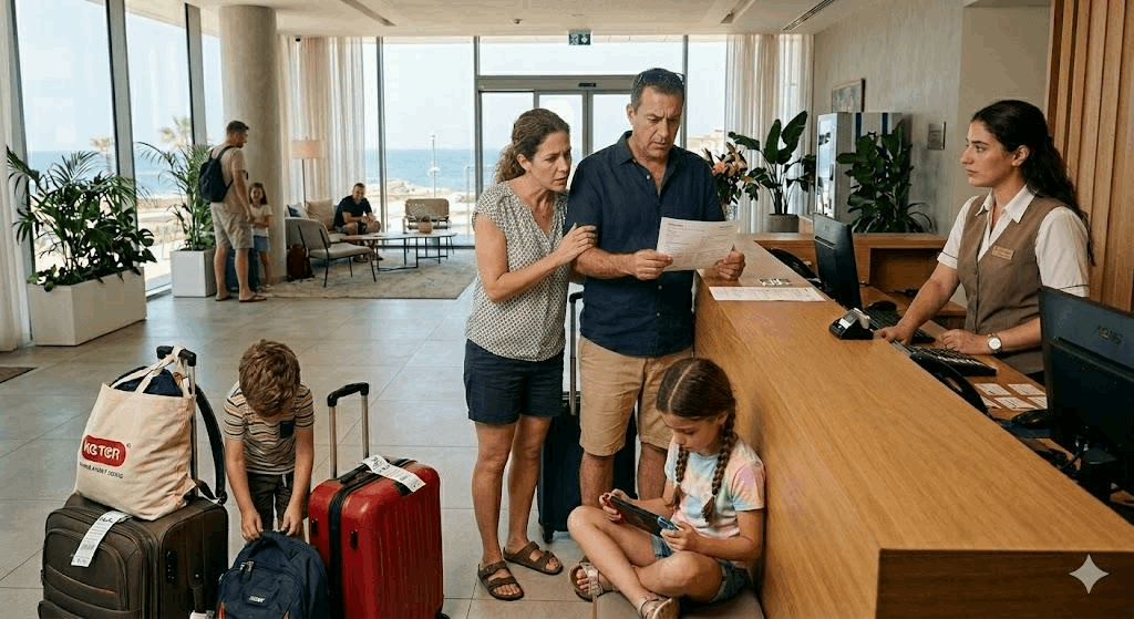 3 לילות במלון בשבועות: 6,000–10,000 ₪ למשפחה, אילוסטרציה: AI