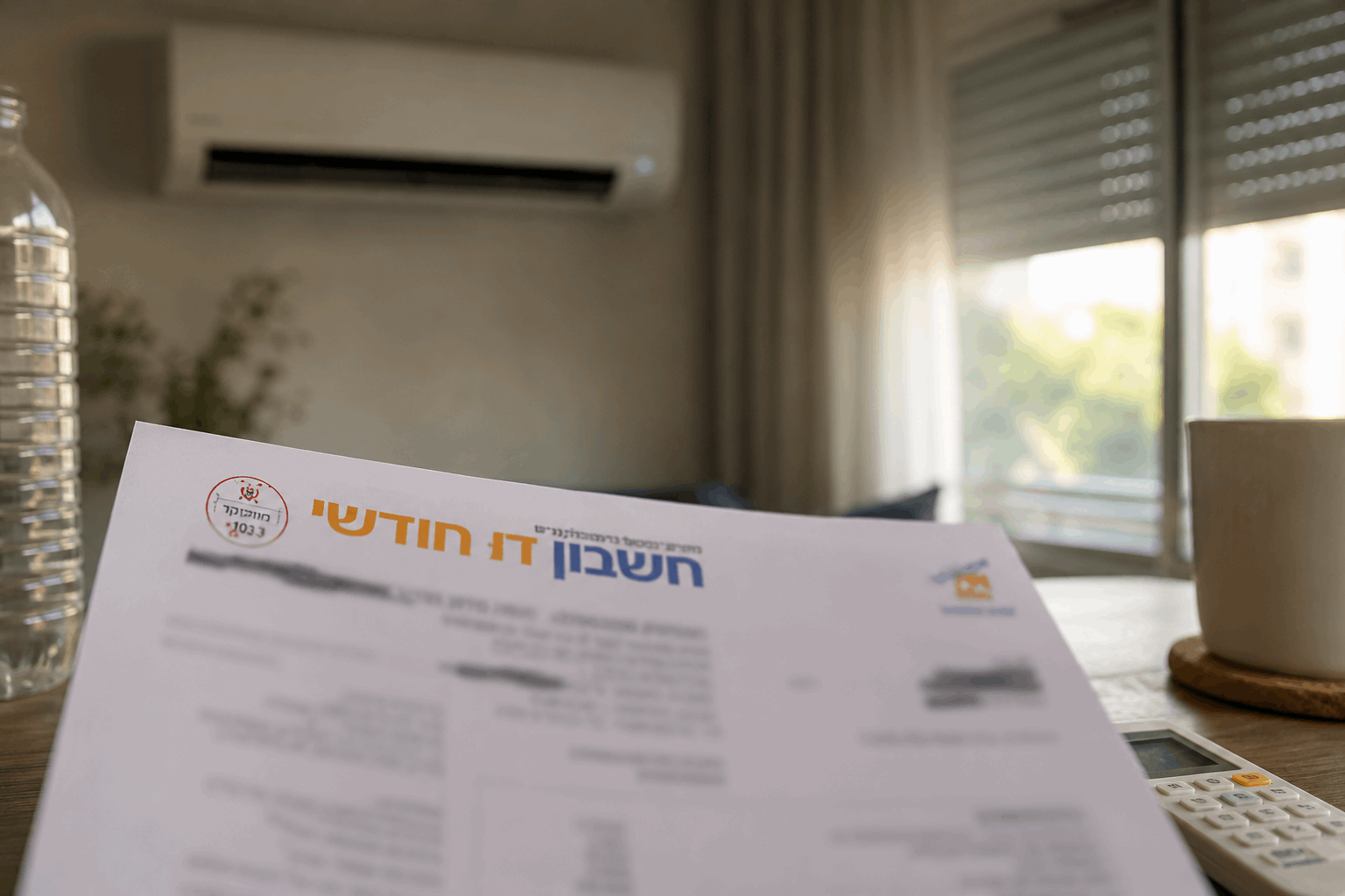 שימוש לא נכון במזגן עלול להצטבר להוצאה משמעותית בחשבון החשמל, אילוסטרציה: AI שימוש לא נכון במזגן עלול להצטבר להוצאה משמעותית בחשבון החשמל, אילוסטרציה: AI