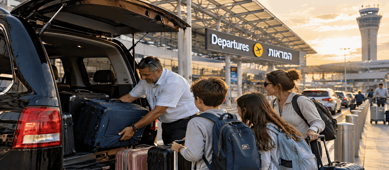 נוצר באמצעות AI טסים בקרוב? כך תגיעו לנתב"ג בזמן ובלי לחץ