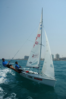 תמונה שצולמה להמחשת העבודות של ימית סחר בע"מ סירת לייזר