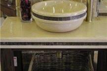 תמונה שצולמה להמחשת העבודות של שיש מזרחי כיורים מעוצבים משיש