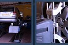 תמונה שצולמה להמחשת העבודות של סופר פרונט צמיגים בע"מ - 2 כיוון פרונט ברכב