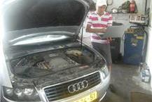 תמונה שצולמה להמחשת העבודות של מוסך ג'רי - ק.ל. אלקטריק טיפול במיזוג אוויר ברכב