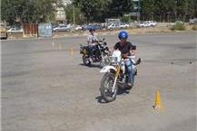 לימוד נהיגה על אופנוע בבאר שבע