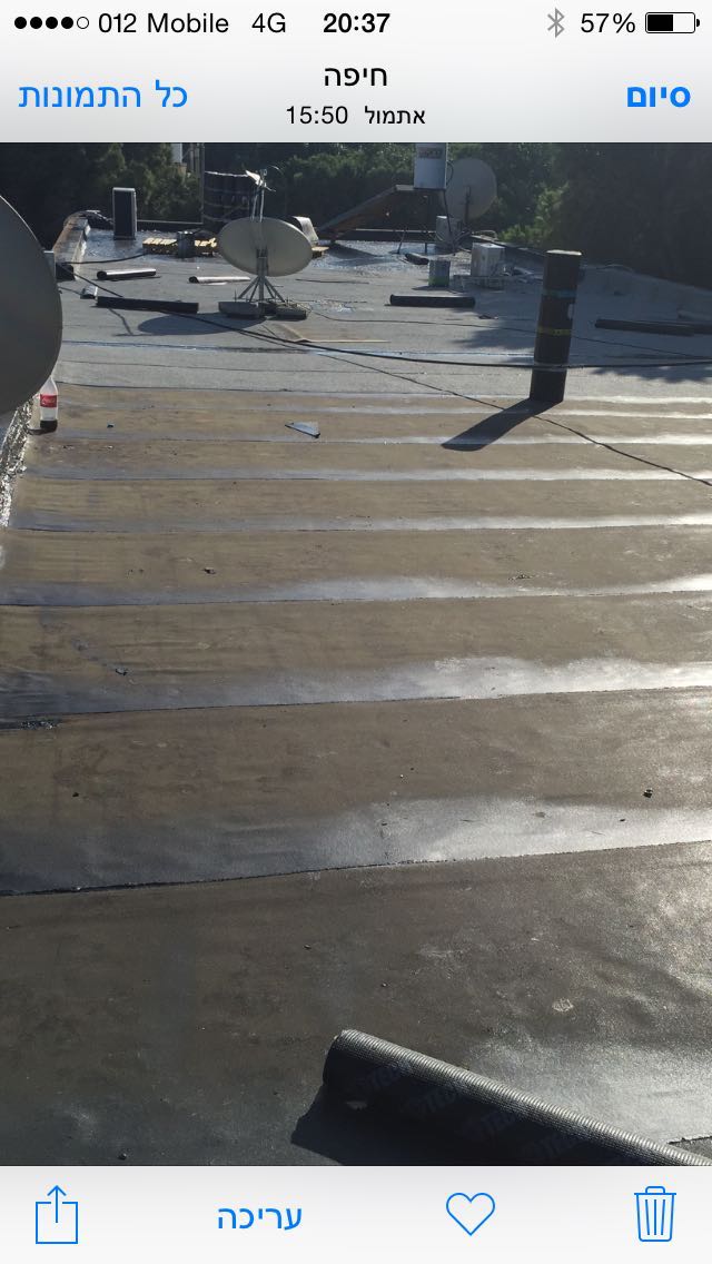 תמונה שצולמה להמחשת העבודות של ציון איטום ובינוי תמונה של ציון איטום ובינוי