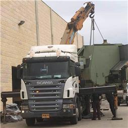 תמונה שצולמה להמחשת העבודות של קיסר מנופים שינוע מכונות וביצוע פרויקטים ענף הבנייה