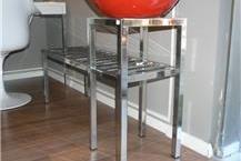 תמונה שצולמה להמחשת העבודות של אייבי ריתוכים - ריתוך אלומניום, נירוסטה ואורגון שולחן מנירוסטה