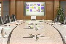 תמונה שצולמה להמחשת העבודות של המעבדה שלנו שירות תכנון והקמה של חדרי ישיבות