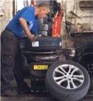 תמונה שצולמה להמחשת העבודות של צמיגי "לביטל" - 3 איזון גלגלים