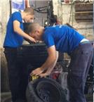 תמונה שצולמה להמחשת העבודות של צמיגי "לביטל" - 1 צמיגים חדשים