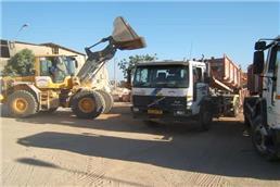 תמונה שצולמה להמחשת העבודות של א.ס. חליל בע"מ פינוי פסולת בניין