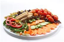 תמונה שצולמה להמחשת העבודות של סנדוויץ ארד פלטת ירקות