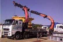 תמונה שצולמה להמחשת העבודות של רוזמן אשקלון שרותי מנוף והובלה בע"מ הובלה ושינוע ע"י מנוף