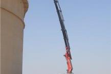 תמונה שצולמה להמחשת העבודות של רוזמן אשקלון שרותי מנוף והובלה בע"מ מנוף לגובה עד 40 מטר