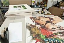 שירותי מסגור תמונות לגלריות