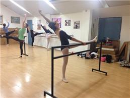 תמונה שצולמה להמחשת העבודות של אמנות הבלט - נולדנו לרקוד לימודי ריקוד ותנועה לנוער