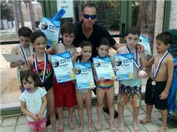 תמונה שצולמה להמחשת העבודות של גלית ובני צין - לימוד שחיה - 3 אימוני שחייה למקצוענים