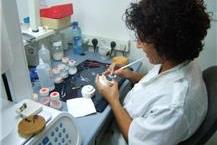 תמונה שצולמה להמחשת העבודות של בלאט מיכאל מעבדת שיניים הכנת שתלים ותותבות