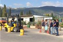 לימוד נהיגה על מלגזה