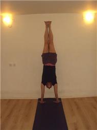 תמונה שצולמה להמחשת העבודות של רונית אמיר- איינגאר יוגה יוגה למתקדמים