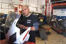 תמונה שצולמה להמחשת העבודות של פרפקט אופנועים - ראשל"צ חלפים מקוריים לאופנועים