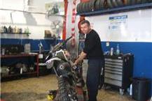 תמונה שצולמה להמחשת העבודות של פרפקט אופנועים - ראשל"צ מוסך לאופנועים