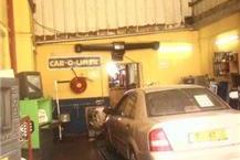 תמונה שצולמה להמחשת העבודות של סופר פרונט-מעבדת רכב בע"מ - 2 כיוון פרונט לרכב