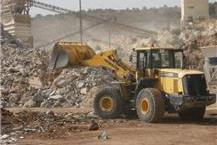 תמונה שצולמה להמחשת העבודות של אלגזאל תחנת מעבר לגריסה ומיחזור בע"מ - 3 פינוי פסולת תעשייה