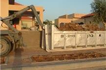 תמונה שצולמה להמחשת העבודות של איציק כהן פינוי פסולת קבלן פינוי פסולת בדרום