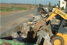 תמונה שצולמה להמחשת העבודות של איציק כהן פינוי פסולת פינוי פסולת עם בובקאט