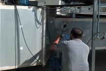 תמונה שצולמה להמחשת העבודות של א. קומביאייר - 3 ניקוי עמוק למזגן