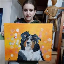 תמונה שצולמה להמחשת העבודות של לצייר עם רוני פלמר תמונה של לצייר עם רוני פלמר