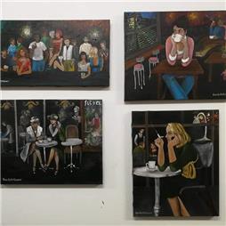 תמונה שצולמה להמחשת העבודות של לצייר עם רוני פלמר תמונה של לצייר עם רוני פלמר