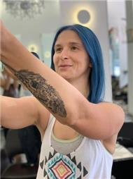 תמונה שצולמה להמחשת העבודות של שרון לוי - עיצוב שיער תמונה של שרון לוי - עיצוב שיער