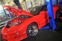 תמונה שצולמה להמחשת העבודות של דן מעבדות רכב - 2 יישור שלדת רכב