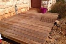 תמונה שצולמה להמחשת העבודות של עצים בע"מ אספקת עץ