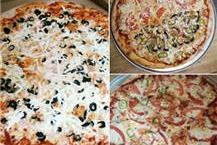 פיצה במגוון תוספות