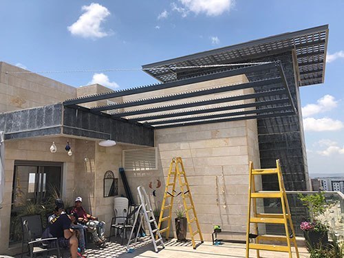 תמונה שצולמה להמחשת העבודות של אלום מ.מ תריסים וחלונות תמונה של אלום מ.מ תריסים וחלונות