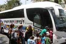 תמונה שצולמה להמחשת העבודות של דברת רעננה בע"מ חברות הסעות