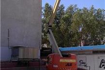 תמונה שצולמה להמחשת העבודות של רום אילת 1997 בע"מ מנופים למכירה