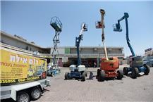 תמונה שצולמה להמחשת העבודות של רום אילת 1997 בע"מ מנופים