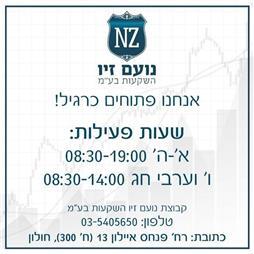תמונה שצולמה להמחשת העבודות של נועם זיו השקעות Change תמונה של נועם זיו השקעות Change
