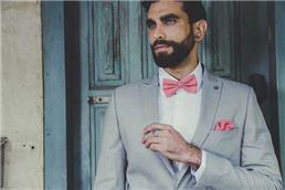 תמונה שצולמה להמחשת העבודות של דיפלומט חליפות חתן - 2 עניבות