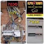 תמונה שצולמה להמחשת העבודות של חשמל מיכה חשמלאי מוסמך התקנת גופי תאורה