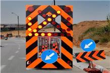 תמונה שצולמה להמחשת העבודות של ד.א.נ. אבטחות כבישים ובטיחות בכבישים - 1 תמרור כבישים ודרכים