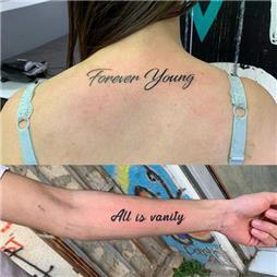 תמונה שצולמה להמחשת העבודות של קקטוס קעקועים ופירסינג הסרת קעקועים בלייזר